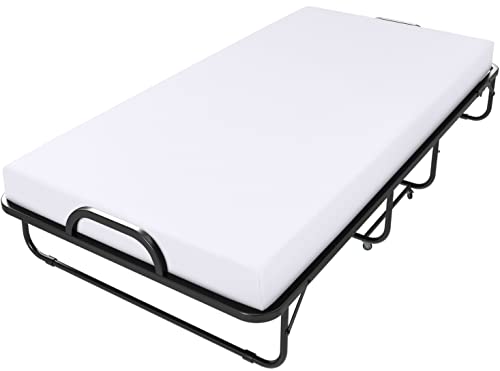 Utopia Bedding Cot Fitted Sheet - Bottom Sheet - Deep Pocket - Soft Microfiber -Shrinkage and Fade Resistant-Easy Care -1 Fitted Sheet Only (White)