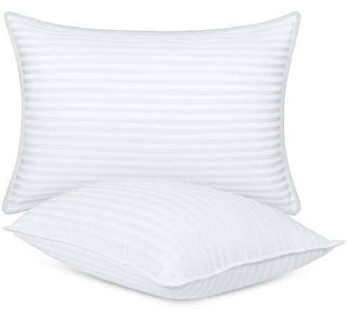 Utopia Bedding Queen Size Bed Pillows (White), Set of 2