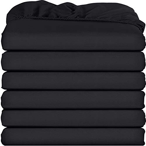 Utopia Bedding Twin Fitted Sheets - Bulk Pack of 6