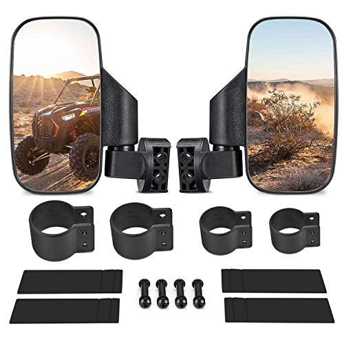 UTV Side Mirrors with Roll Bar Cage