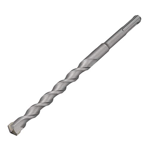 uxcell Masonry Drill Bit 14mm x 200mm Carbide Tipped Rotary Hammer Bit 10mm Round Shank