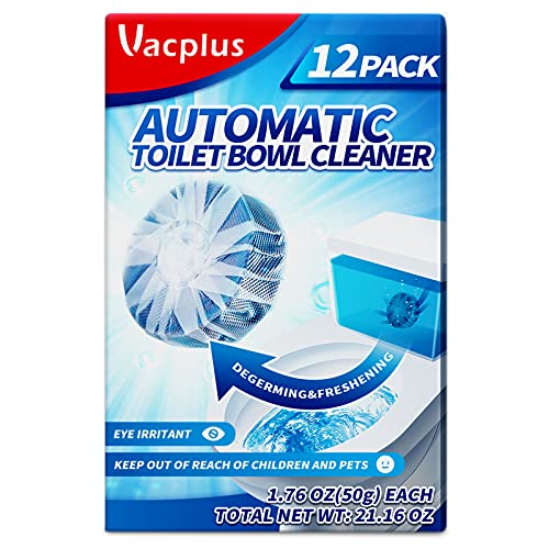 Vacplus Toilet Bowl Cleaner Tablets 12 Pcs