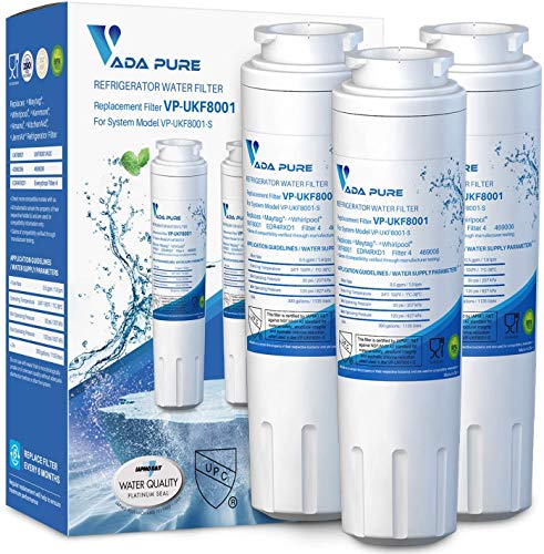 Vada Pure UKF8001 Replacement Water Filter - Pack of 3