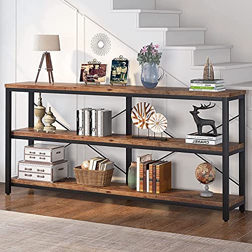Vagaconl Extra Long Console Table with Storage