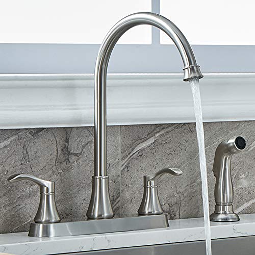 VALISY Commercial Kitchen Sink Faucet with Side Sprayer