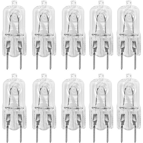 Value 10 Pack G8 100W 120V Dimmable Halogen Light Bulb Replacement