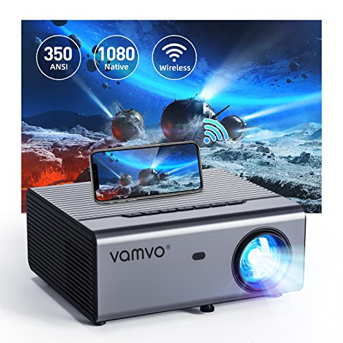 Vamvo Portable Projector with WiFi