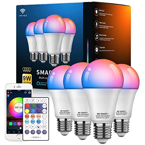 VANANCE Smart Light Bulbs with Remote