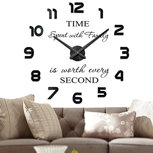 VANGOLD Large Wall Clocks for Living Room Decor