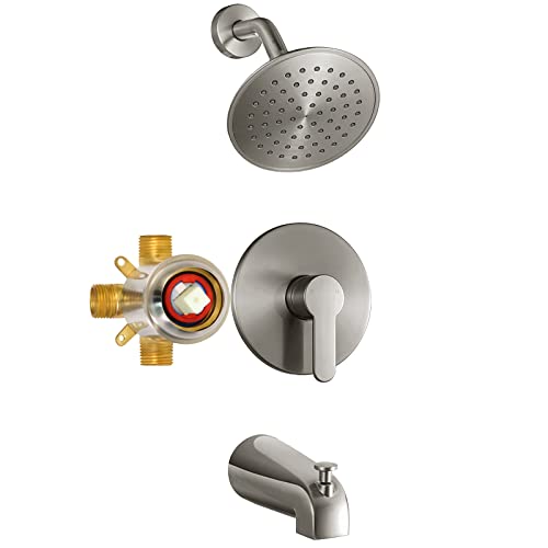 Vantency Tub Shower Faucet Set with Valve