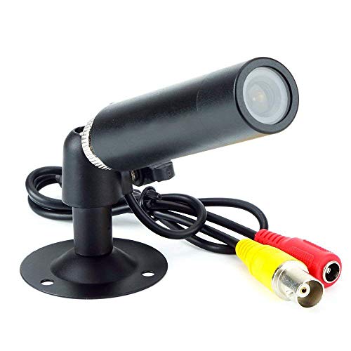 Vanxse® CCTV 1/3 CCD 1000TVL HD 3.6mm Mini Bullet Security Camera Indoor Surveillance Camera with Bracket