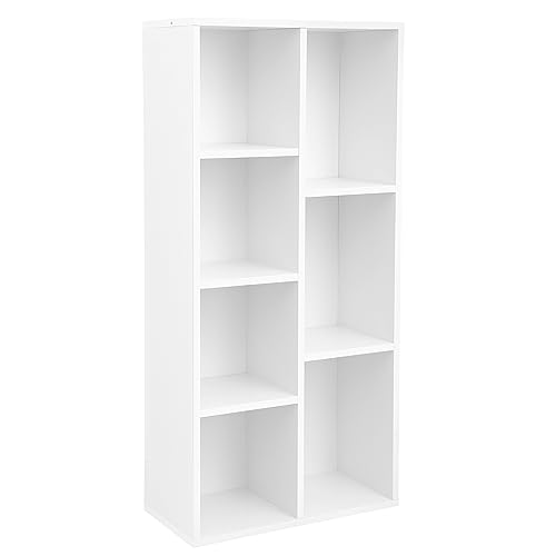 Mavivegue Bookshelf,18 Cube Storage Organizer,Extra Large Book Shelf  Organizer,Tall Bookcase Shelf,Book Cases/Shelves,Black Cube Shelf,Cubbies  Closet