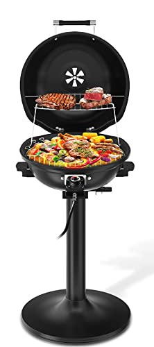 CUKOR 1800W Electric Outdoor BBQ Grill