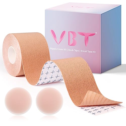 VBT Boob Tape - Breast Lift Tape & Silicone Bra