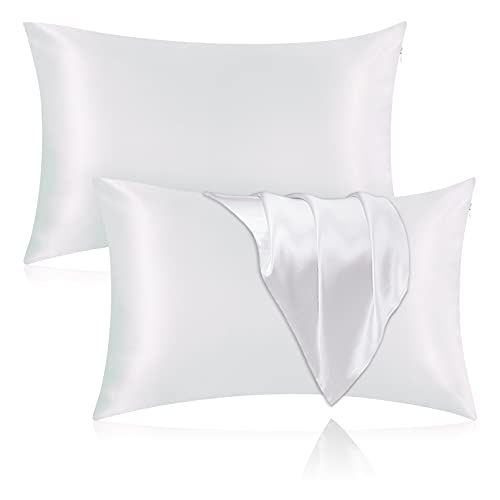 Veaken Silk Pillowcase for Hair and Skin
