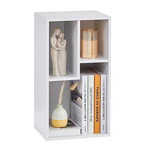 VECELO 3-Cube Open Bookcase - Stylish and Functional Storage Organizer