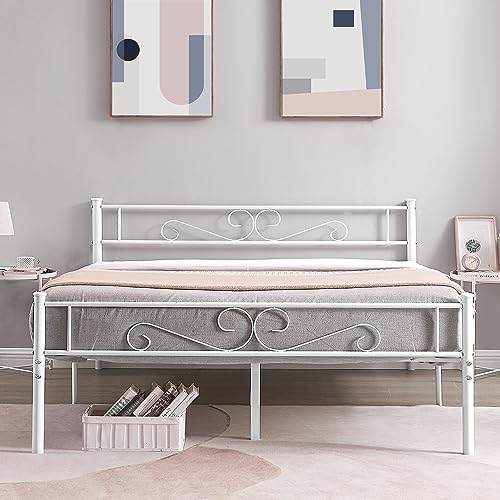 VECELO Full Size Bed Frame