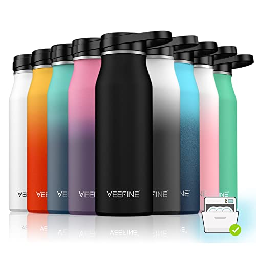 VeeFine Insulated Water Bottle - BPA-Free Stainless Steel