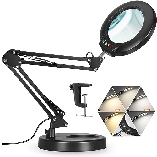 Veemagni 10X Magnifying Glass with Light