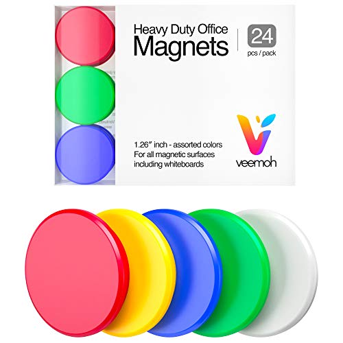 Veemoh Heavy Duty Office Magnets Pack