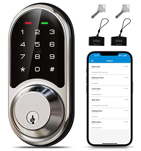 Veise Smart Lock - Keyless Entry Door lock with App Control