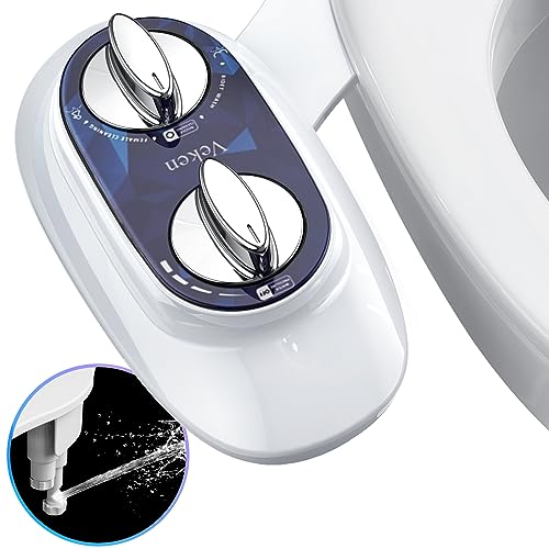 Greenco Slim Bidet Attachment Hot, Warm and Cold Water Bidet Sprayer Toilet  Seat, Easy-to-Install, Non-Electric, Adjustable Fresh Water Jet, Stainless  Steel Flex Hose, Detailed Instructions Included : : Home & Kitchen
