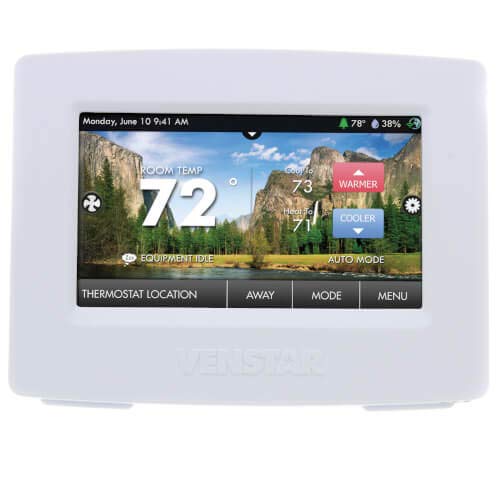 Venstar T7900 Wifi Thermostat with Humidity Control & Alexa Compatibility