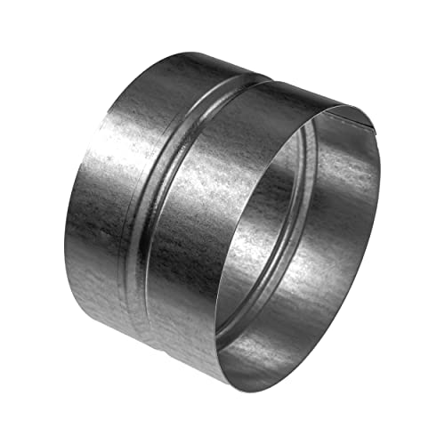 Vent Systems 4-Inch Galvanized Steel Duct Connector