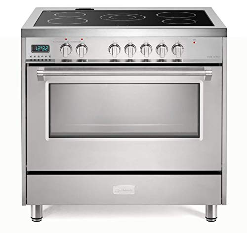 Verona 36 Inch Electric Range Oven with Convection - Stainless Steel