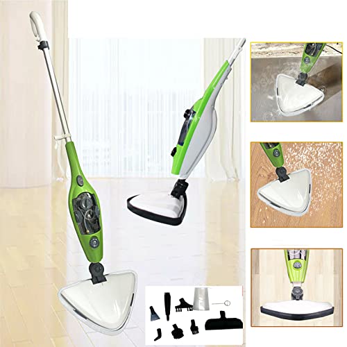 Versatile 10-in-1 Steam Mop with Adjustable Steam Settings