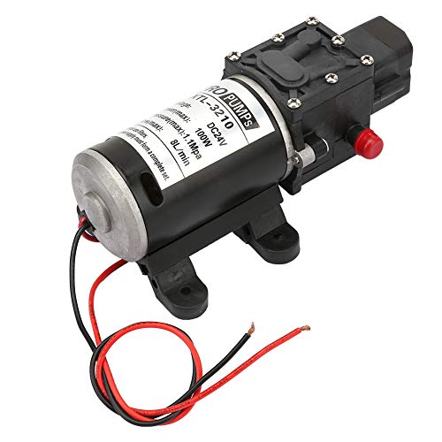 Versatile 24V Diaphragm Water Pump with Pressure Switch