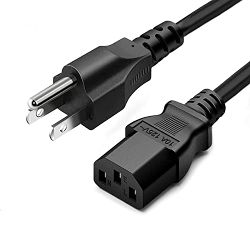 Versatile 5ft Power Cord for Electronics and More