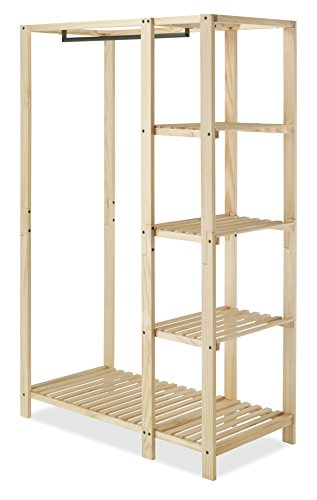 Versatile and Affordable Wood Wardrobe