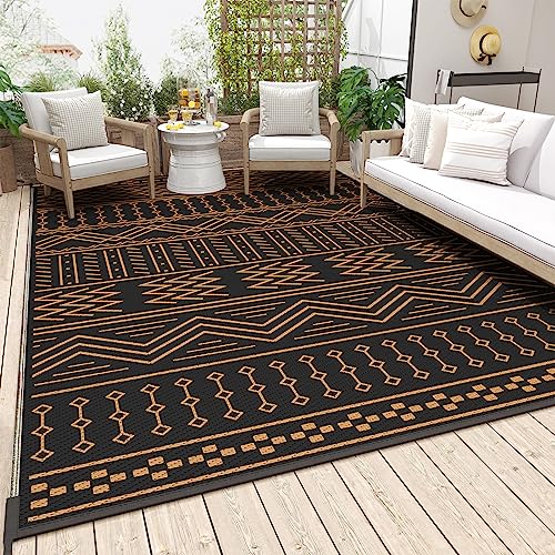 Versatile and Reversible Outdoor Rug for Patio Decor