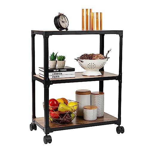 Versatile and Stylish Bar Cart for Storage on the Go
