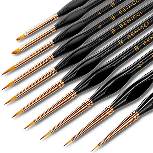 12 Best Model Paint Brushes For 2024 Storables   Versatile Paint Brushes For Fine Art Set Of 10 Detail Paint Brushes 51JHPFViDrL 