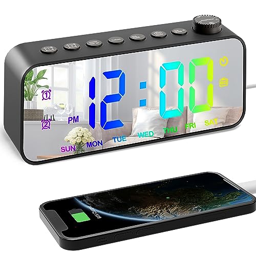 Versatile RGB Color Alarm Clock Radio