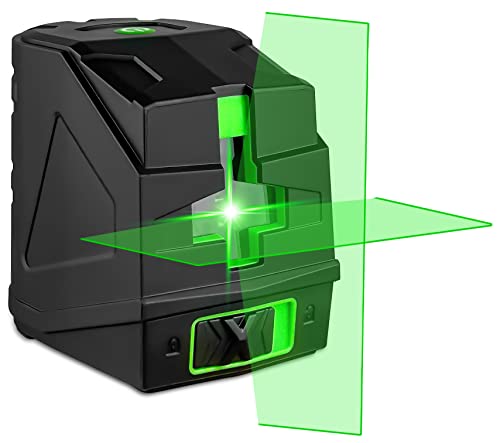 Versatile Self-Leveling Laser Level with Green Cross Line