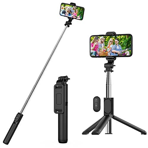 Versatile Selfie Stick Tripod with Wireless Remote - Portable and Reliable