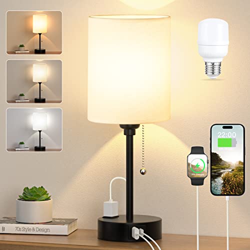 Versatile Small Bedroom Lamps with USB Ports