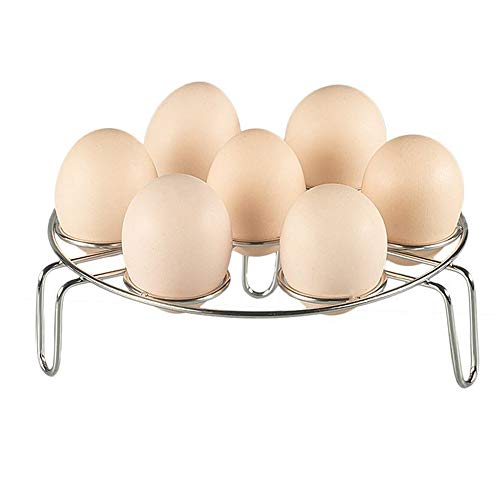 Stackable Egg Steamer Rack Space-saving Stainless Steel Instant Pot Egg Rack  for Home
