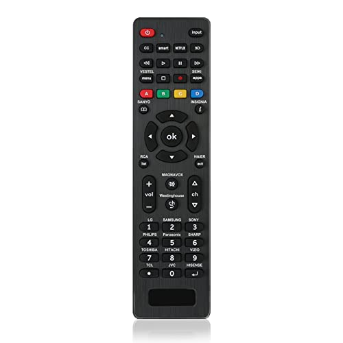 Versatile TV Remote for Multiple Brands