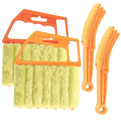 Versatile Window Blind Cleaner and Duster Set