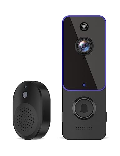 Versatile Wireless Doorbell Camera with AI Human Detection