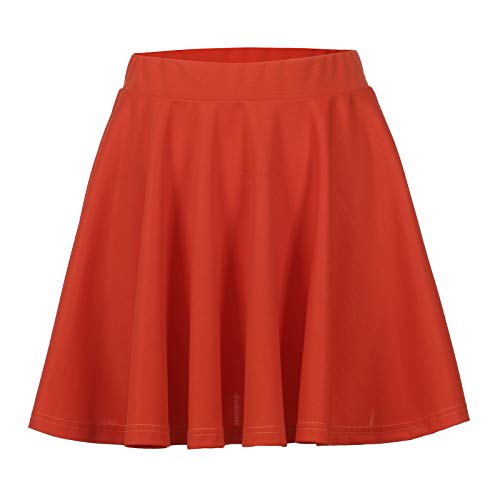Versatile Women's Flared Mini Skirt Navy Blue Bed Skirt