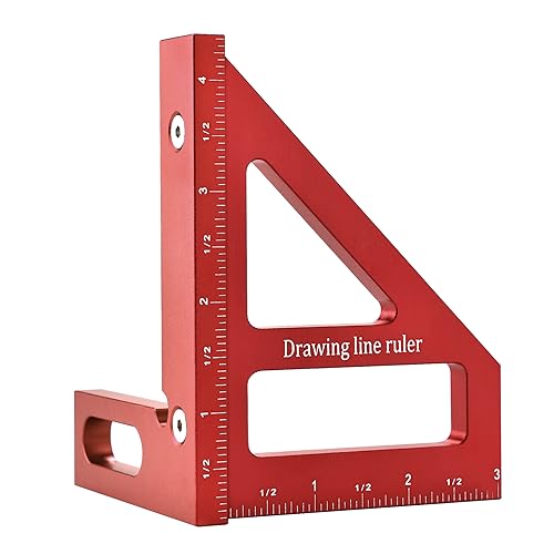 Versatile Woodworking Measuring Ruler