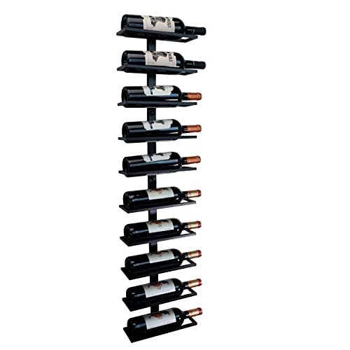 Vertical Wall Mounted Wine Rack