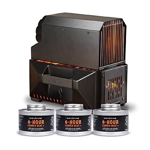 Insta-Fire Self-Powered Camping Heater & Stove (Compact, Off-Grid)