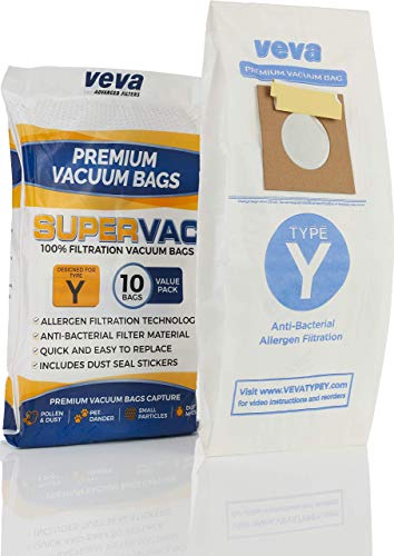 VEVA 30 Pack Premium Vacuum Bags for Hoover WindTunnel Upright Cleaner