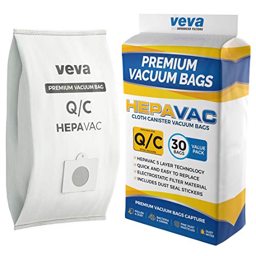 VEVA Premium HEPA Vacuum Bags - 30 Pack